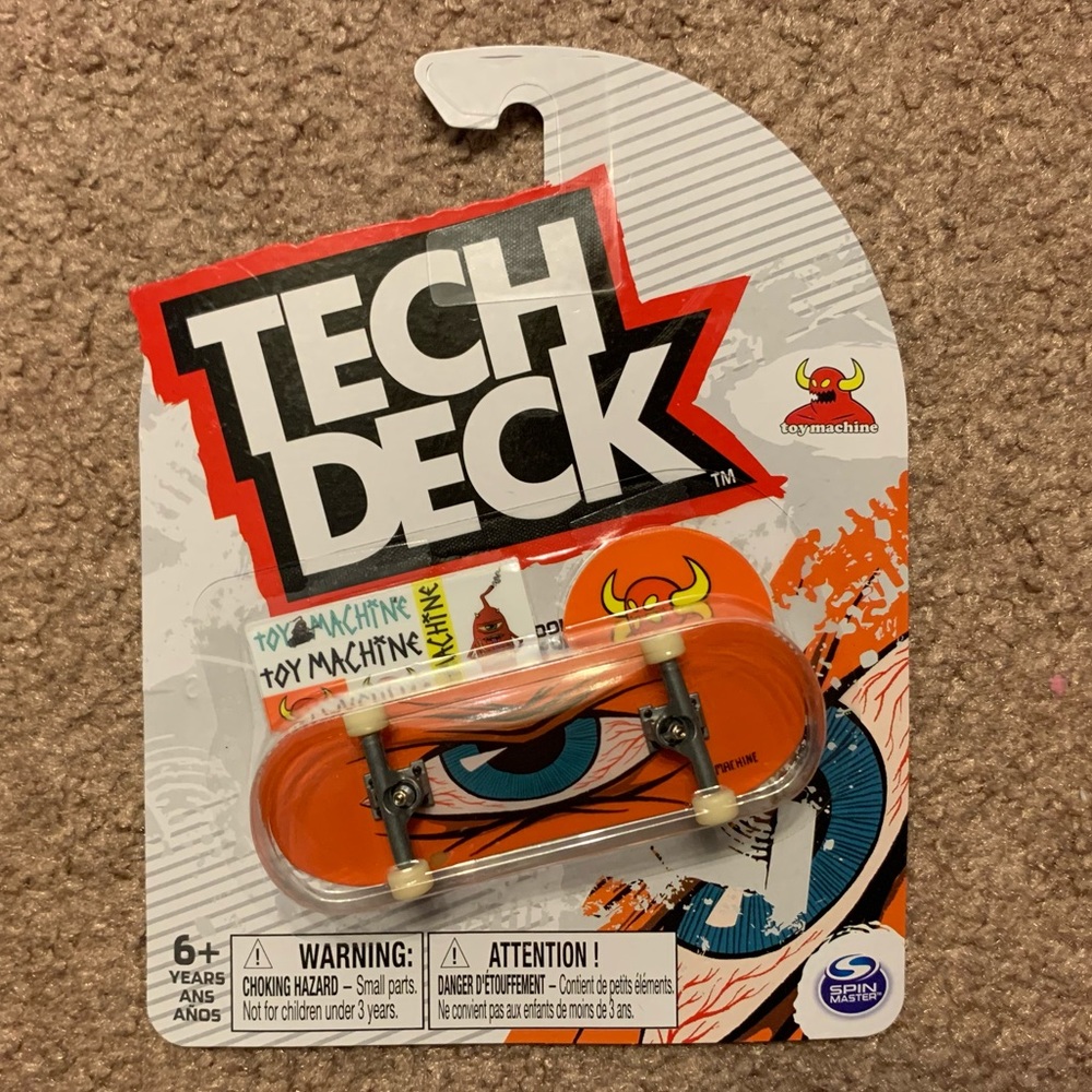 Tech Deck Fingerboard Skateboard Throwback Series Rare Toy Machine 96mm